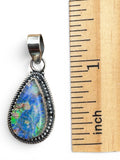 Monarch Opal Solid 925 Sterling Silver Pendant