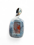 Crazy Lace Agate Solid 925 Sterling Silver Pendant