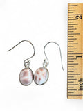Natrolite Solid 925 Sterling Silver Earrings