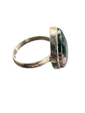 Ocean Jasper Solid 925 Sterling Silver Ring 9