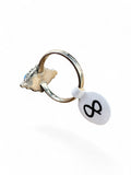 Golden Hills Turquoise Solid 925 Sterling Silver Ring 8