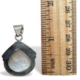 Rainbow Moonstone Solid 925 Sterling Silver Pendant