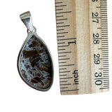 Tube Agate Solid 925 Sterling Silver Pendant