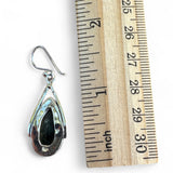 Seraphanite Solid 925 Sterling Silver Earrings