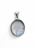 Scenic Agate Solid 925 Sterling Silver Pendant