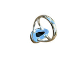 Fordite Solid 925 Sterling Silver Ring 6