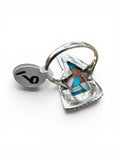Lightning Bolt Kingman Trifecta Solid 925 Sterling Silver Ring 9