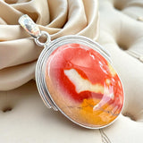 Mookaite Jasper Solid 925 Sterling Silver Pendant