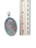 Unakite Solid 925 Sterling Silver Pendant