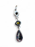 Kingman Honey Dahlia Solid 925 Sterling Silver Pendant