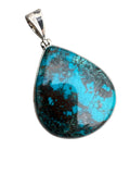Shattuckite Solid 925 Sterling Silver Pendant