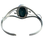 Shattuckite Solid 925 Sterling Silver Cuff Bracelet