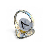 HEART Kingman Honey Dahlia Solid 925 Sterling Silver Ring 7