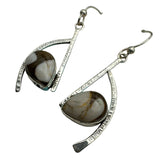 Peanut Jasper Solid 925 Sterling Silver Earrings