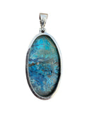 Shattuckite Solid 925 Sterling Silver Pendant