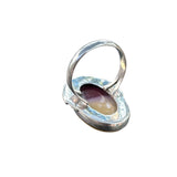 Mookaite Jasper Solid 925 Sterling Silver Ring 8