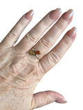 Baltic Amber Solid 925 Sterling Silver Ring 10