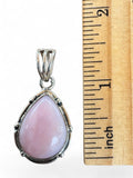 Pink Opal Solid 925 Sterling Silver Pendant
