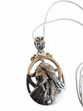 Jesus Solid 925 Sterling Silver Pendant Necklace