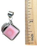 Pink Queen Conch Solid 925 Sterling Silver Pendant