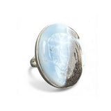 Owyhee Opal Solid 925 Sterling Silver Ring 8.5