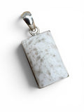 Scolecite Solid 925 Sterling Silver Pendant