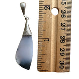 Merlinite Dendritic Opal Solid 925 Sterling Silver Pendant