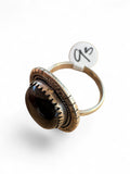 Black Onyx Solid 925 Sterling Silver Ring 9.5