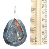 Maligano Jasper Solid 925 Sterling Silver Pendant