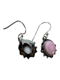 Pink Queen Conch Solid 925 Sterling Silver Earrings