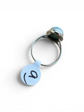 Caribbean Larimar Solid 925 Sterling Silver Ring 9