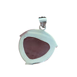 Rose Quartz Solid 925 Sterling Silver Pendant