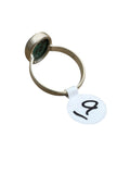 Tibetan Turquoise Solid 925 Sterling Silver Ring 9