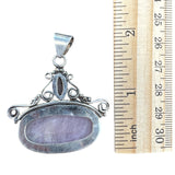 Pink Kunzite Solid 925 Sterling Silver Pendant