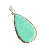 Chrysoprase Solid 925 Sterling Silver Pendant