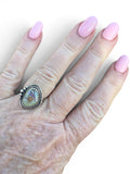 Monarch Opal Solid 925 Sterling Silver Ring 6
