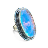 Mercury Mystic Topaz Solid 925 Sterling Silver Ring 10