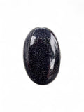 Blue Sandstone Solid 925 Sterling Silver Ring 9