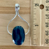 Blue Kyanite Solid 925 Sterling Silver Pendant