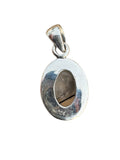 Black Rutilated Quartz Solid 925 Sterling Silver Pendant