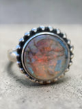 Monarch Opal Solid 925 Sterling Silver Ring 6