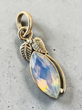 Opalite Solid 925 Sterling Silver Pendant