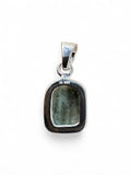 Rough Aquamarine Solid 925 Sterling Silver Pendant