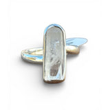 Herkimer Diamond Solid 925 Sterling Silver Ring 6