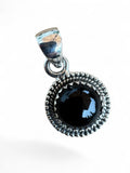 Black Onyx Solid 925 Sterling Silver Pendant