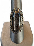 Hypersthene Solid 925 Sterling Silver Ring 9