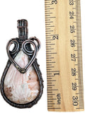 Scolecite Copper Wrapped Pendant