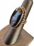Hypersthene Solid 925 Sterling Silver Ring 6