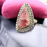 Cobalto Calcite Solid 925 Sterling Silver Ring 10