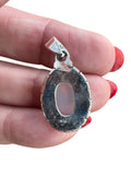 Ethiopian Opal Solid 925 Sterling Silver Pendant